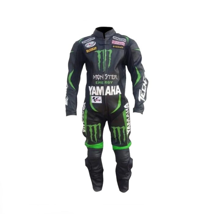 Johan Zarco Yamaha Monster Style Leather MotoGP Suit - Image 1