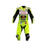 Honda Nastro Azzurro Motorcycle MotoGP Motorbike Racing Leather Suit