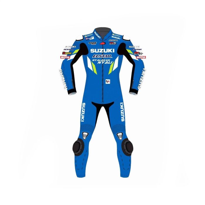 Alex Rins Suzuki MotoGP Leather Suit 2019 -  Motorcycle Racing - Image 1