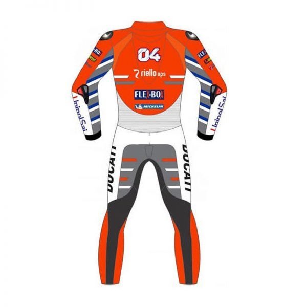 Andrea Dovizioso Ducati MotoGP Leather Suit.