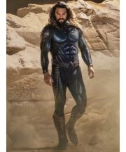 Aquaman 2 Jason Momoa Costume Black Jacket - Image 2