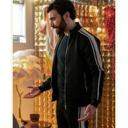 Ted Lasso S2 Brett Goldstein Bomber Black Jacket - Image 3