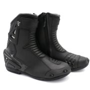 ChoCho Track Men's Motorcycle Racing Boots - Real Leather High-Tech Protection
