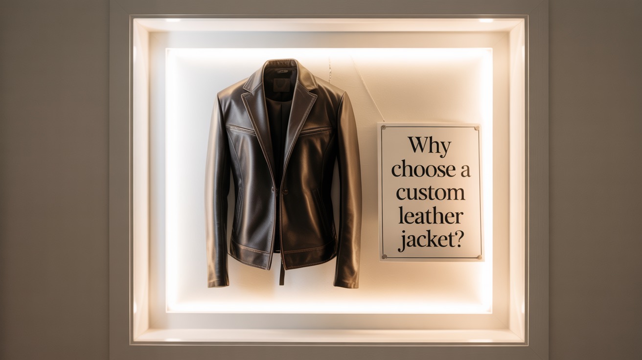 Why choose a custom leather jacket?