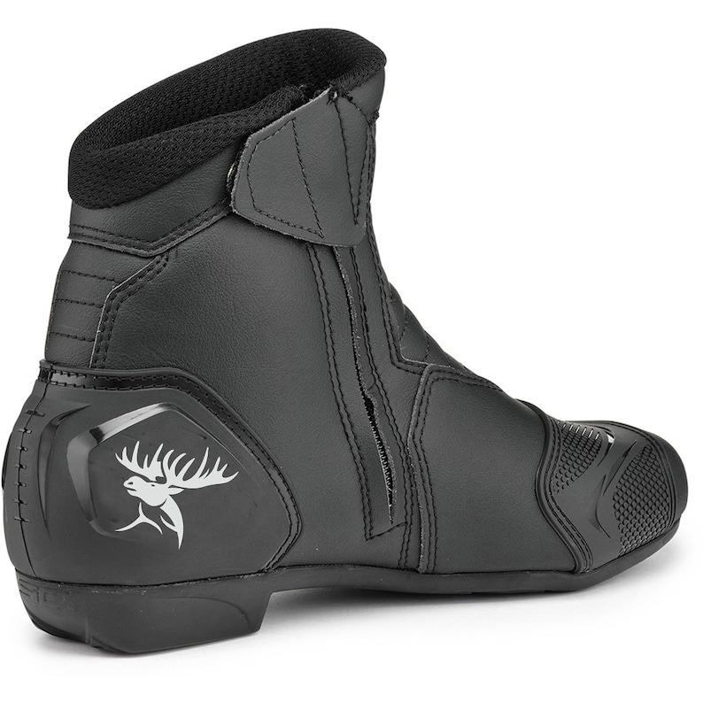 Handmade Original Leather Half Ankle Motorcycle Riding Boots – Black