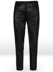 Jim Morrison Leather Jacket and Pants Set - 100% Pure Napa Leather