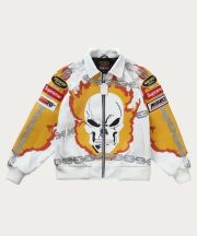 Supreme Vanson Leathers Ghost Rider Leather Jacket - Image 4