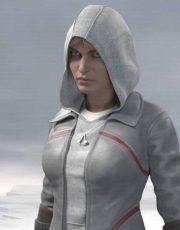 Galina Voronina Cosplay Real Leather Jacket