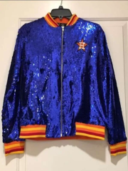 Houston Astros Sequin Blue Jacket