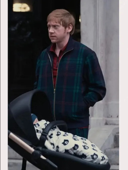 Servant Julian Pearce Plaid Bomber Jacket