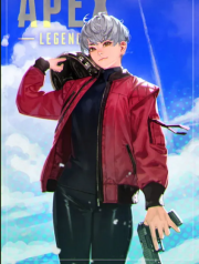 Apex Legends Valkyrie Red Bomber Jacket
