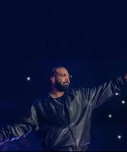 Drake Search And Rescue Black Leather Jacket - Image 3