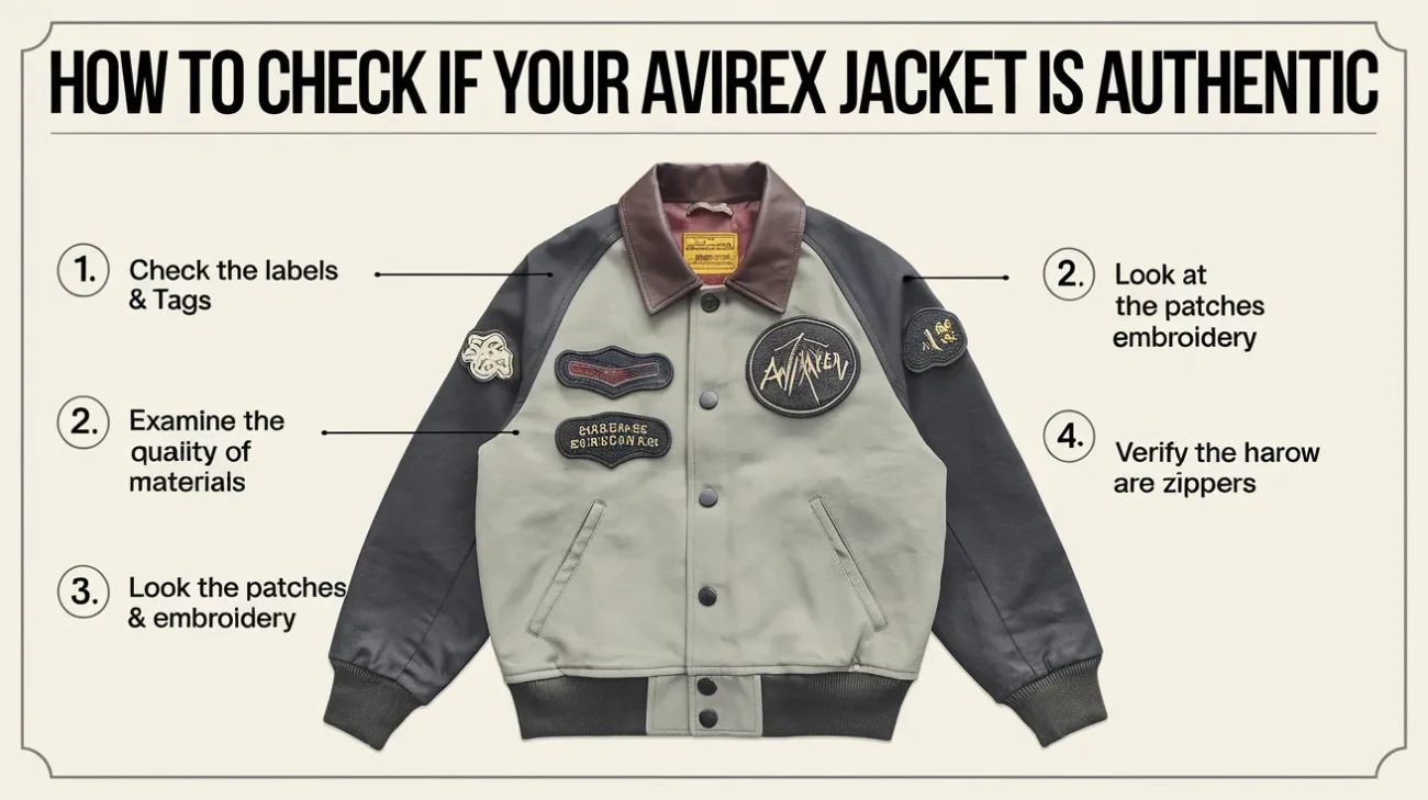 How to Check If Your Avirex Jacket Is Authentic?
