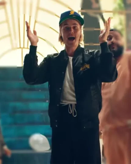 Justin Bieber No Brainer Song Black Jacket