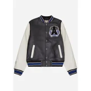 Men's Avirex American Varisty Leather Jacket - Front
